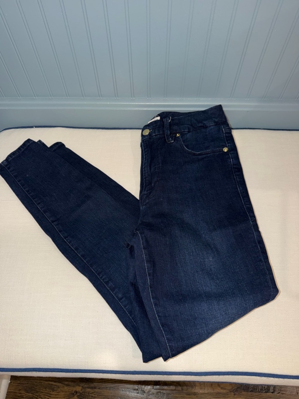 Good American Women's Skinny Jeans - Dark Indigo